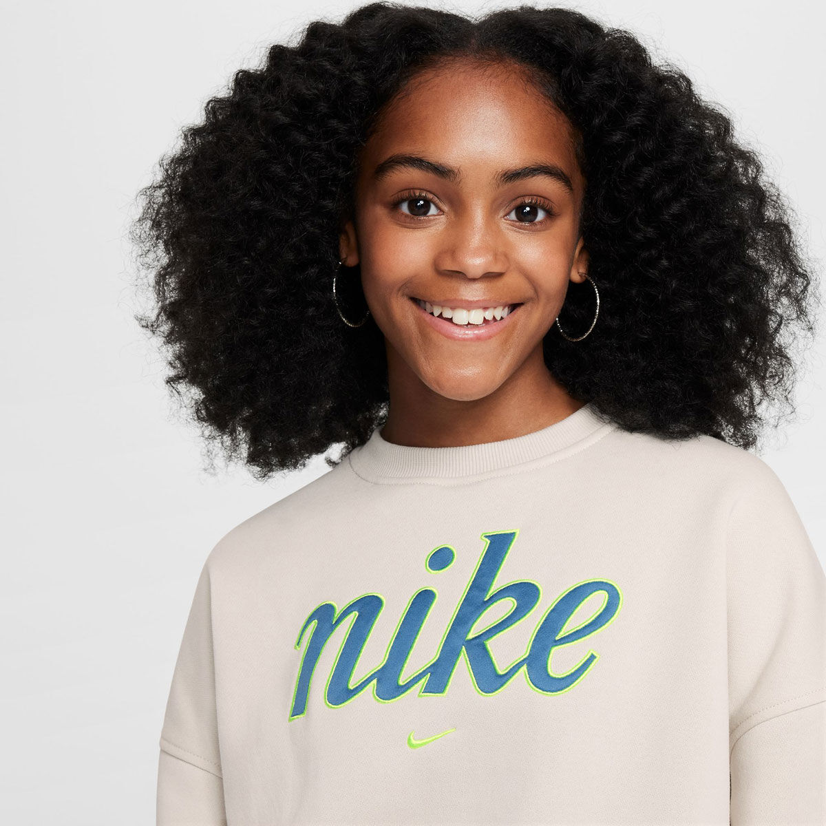 Nike Junior Sportswear Club Fleece Boxy Sweatshirt
