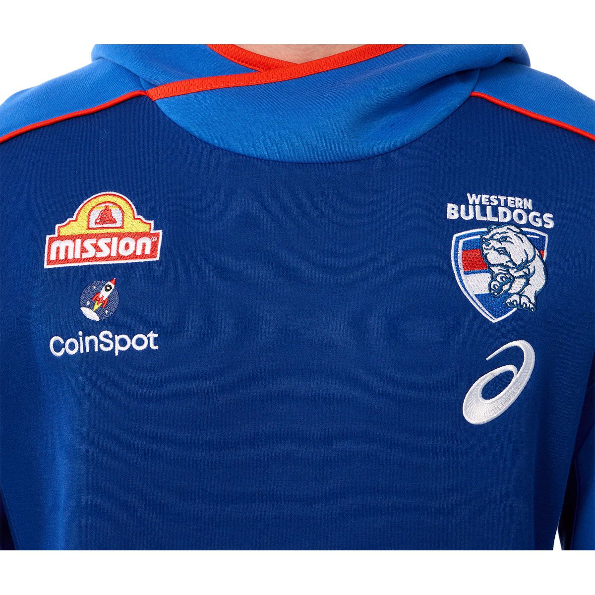 Western Bulldogs Mens 2025 Training Hoodie