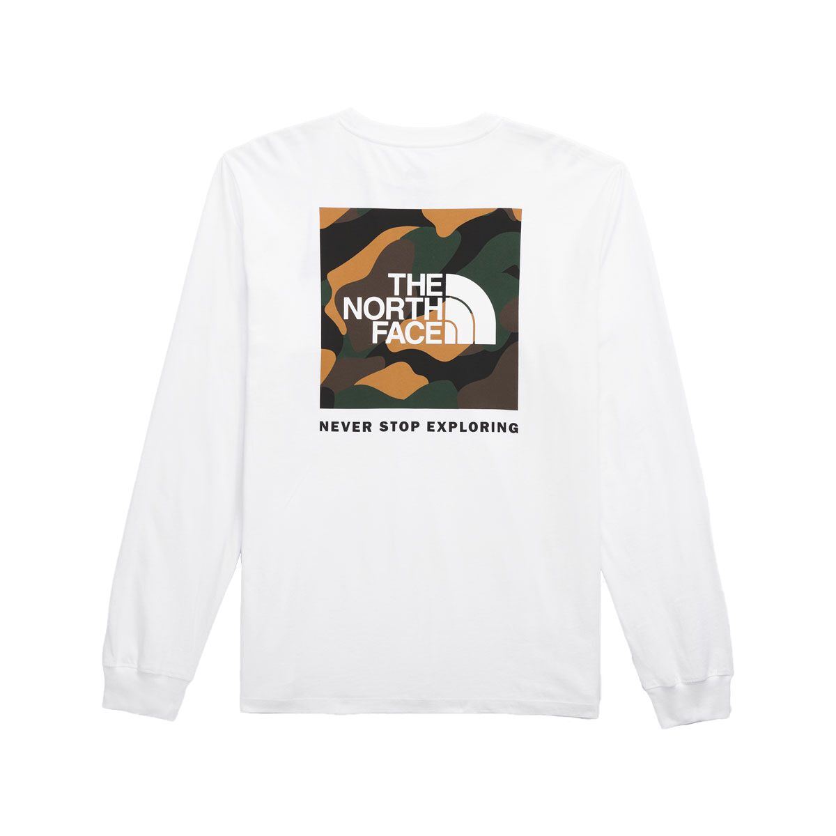 The North Face Mens Long Sleeve Box NSE Tee