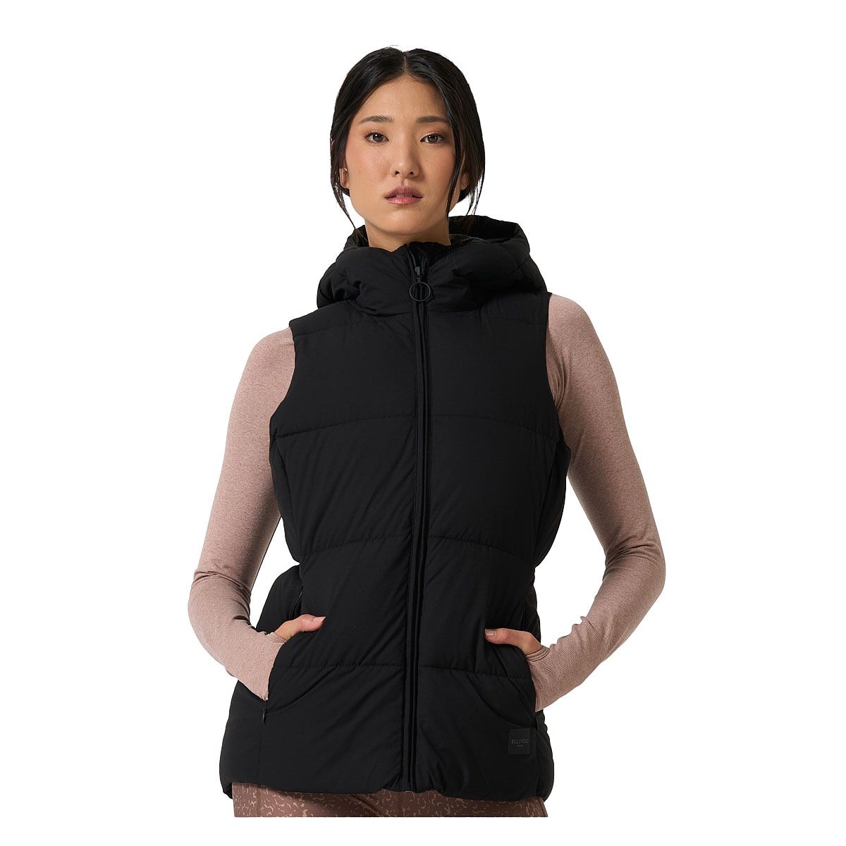 Ell/Voo Womens Leila Puffer Vest