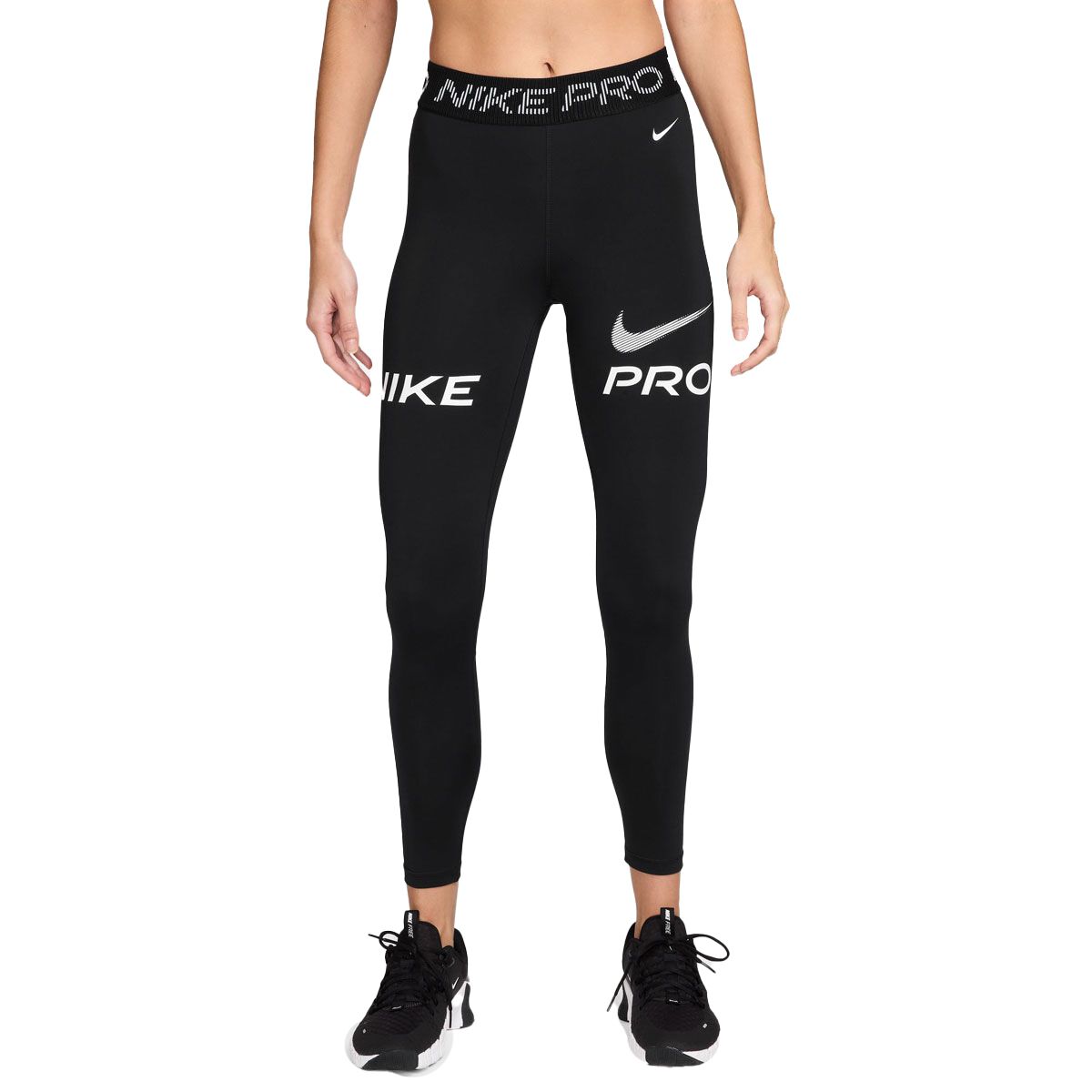 Nike Pro Womens 365 Dri-FIT Graphic 7/8 Tights