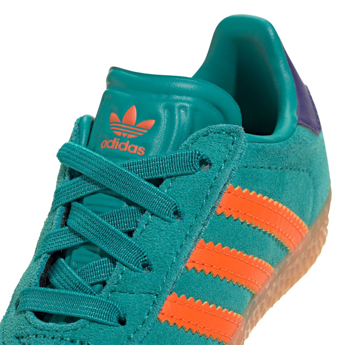 adidas Originals Gazelle Comfort Closure Elastic Laces Toddlers Shoes