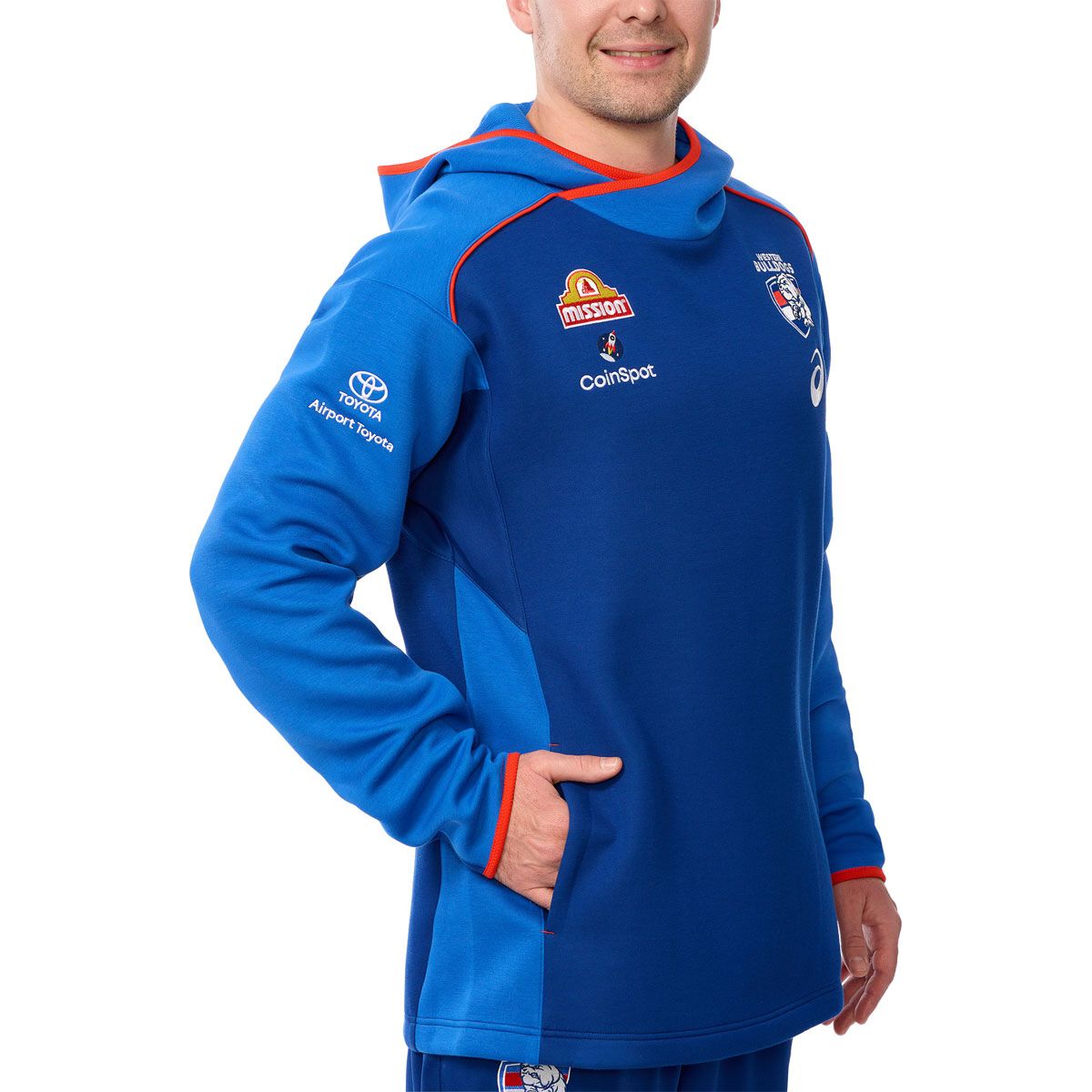 Western Bulldogs Mens 2025 Training Hoodie