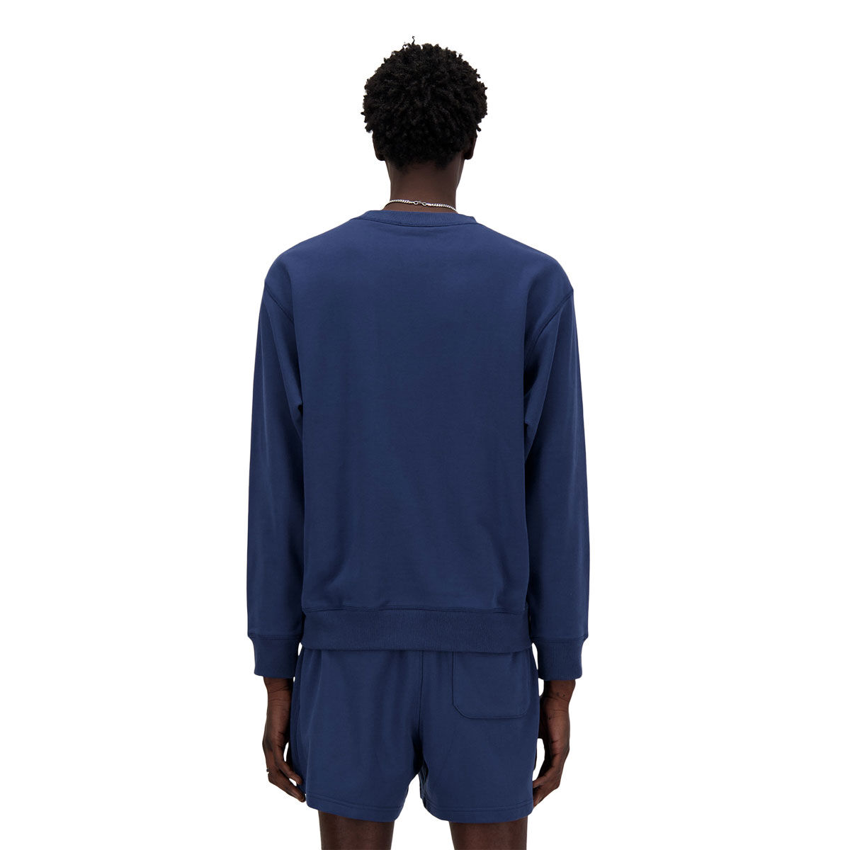 New Balance Mens Graphic Premium Logo Sweatshirt