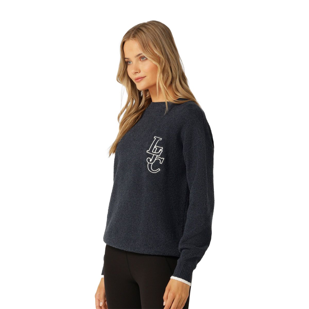 Lorna Jane Womens Classic Boucle Knit Jumper