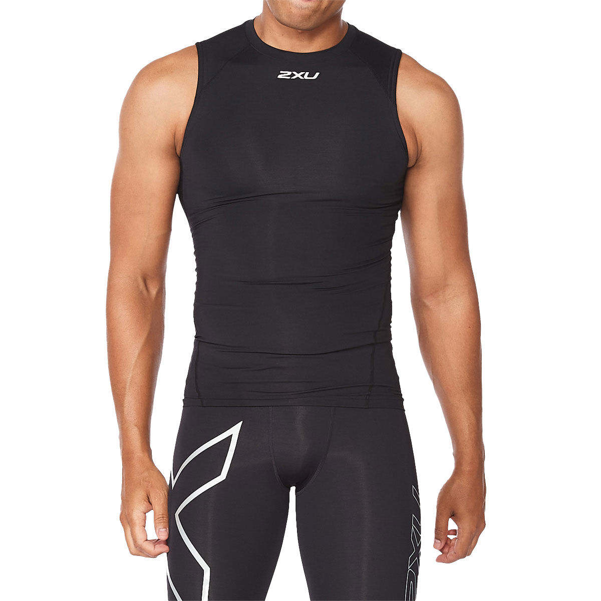 2XU Mens Sleeveless Compression Top