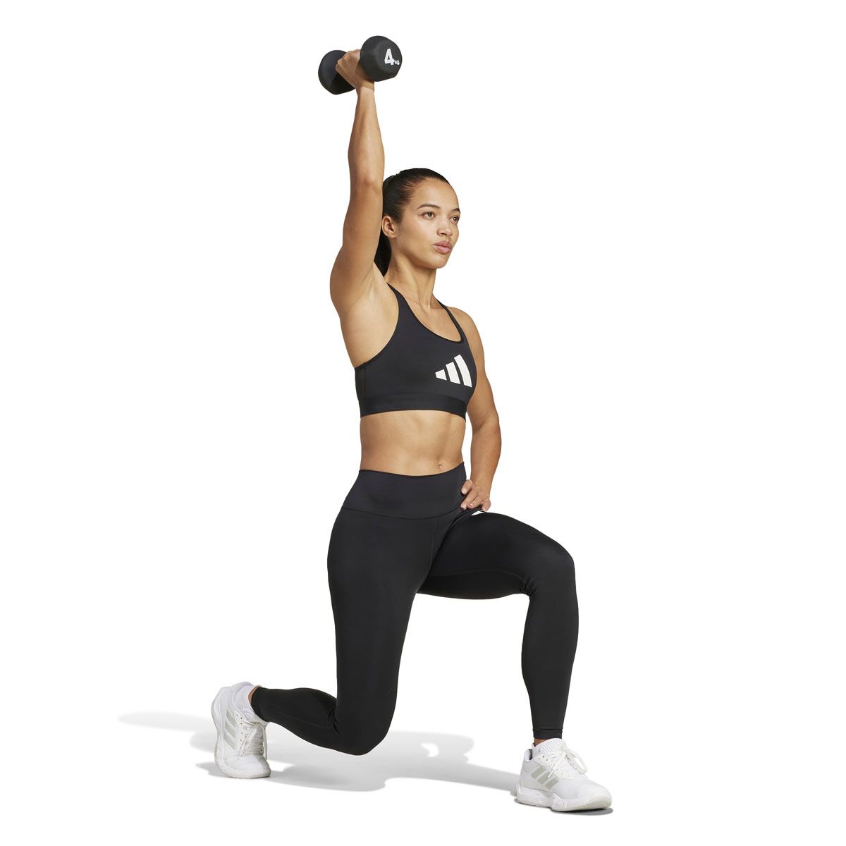 adidas Womens Powerreact Graphic Bra