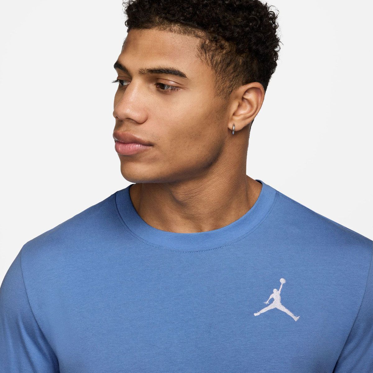 Jordan Mens Jumpman Embroidered Logo Tee