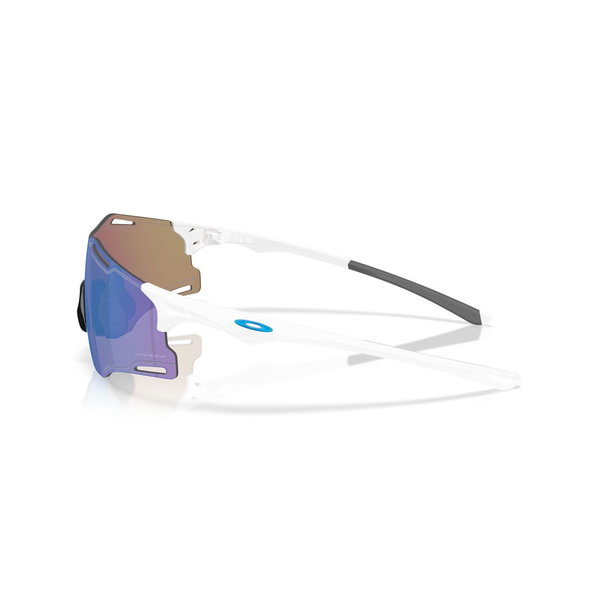 Oakley Cybr Zero Sunglasses - White with Prizm Sapphire
