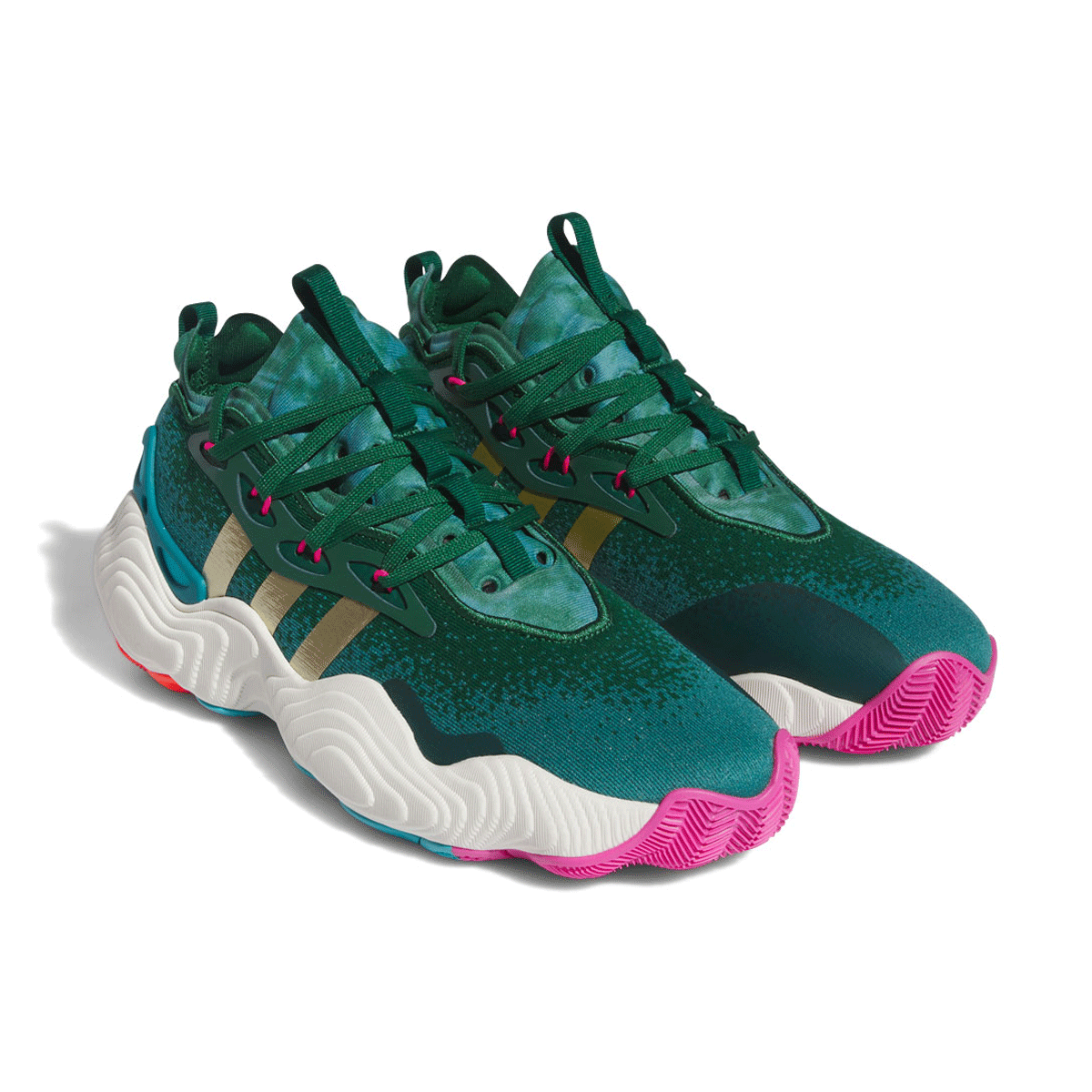 adidas Trae Young 3 96 Olympics GS Kids Basketball Shoes