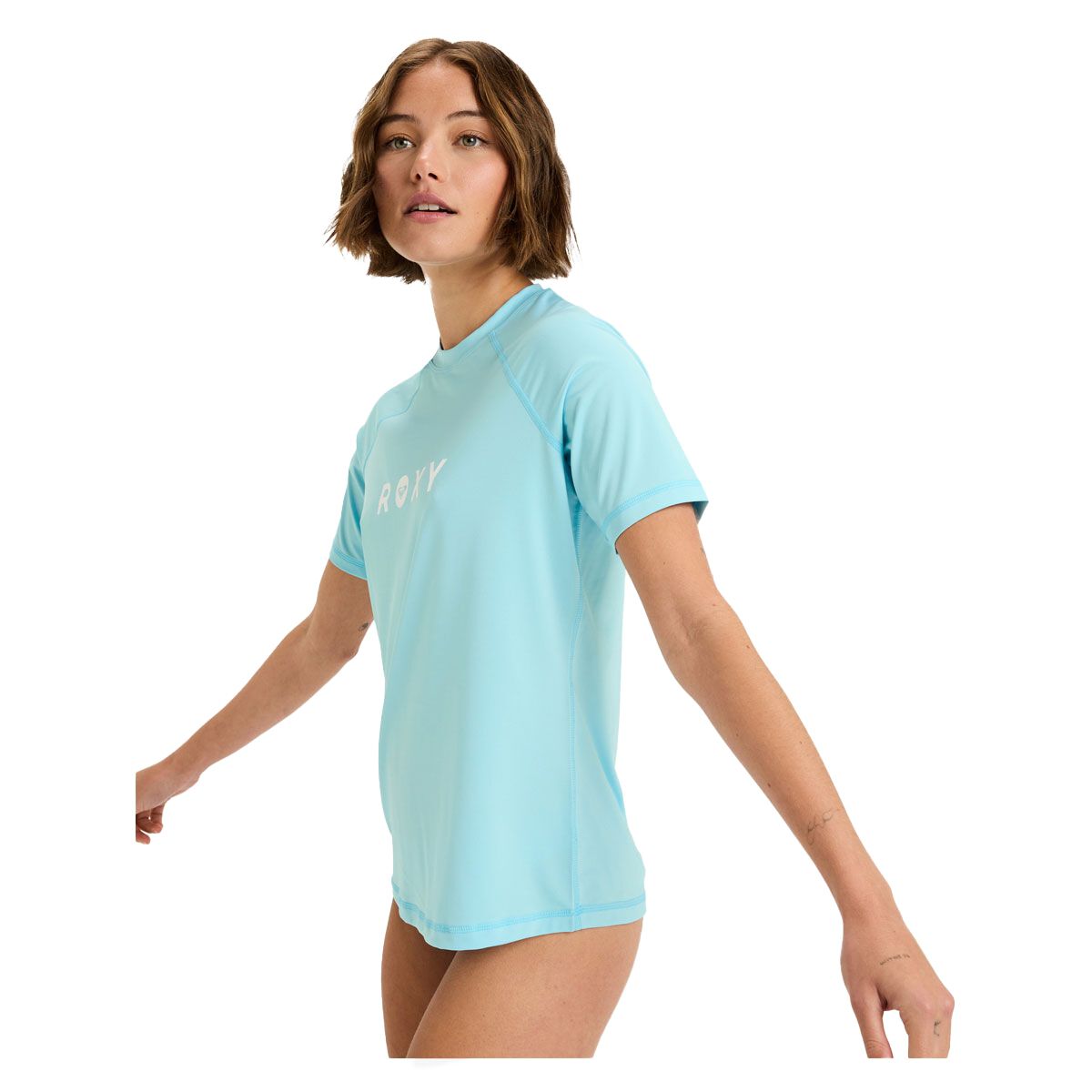 Roxy Womens Essential Lycra Short Sleeve Rash Vest