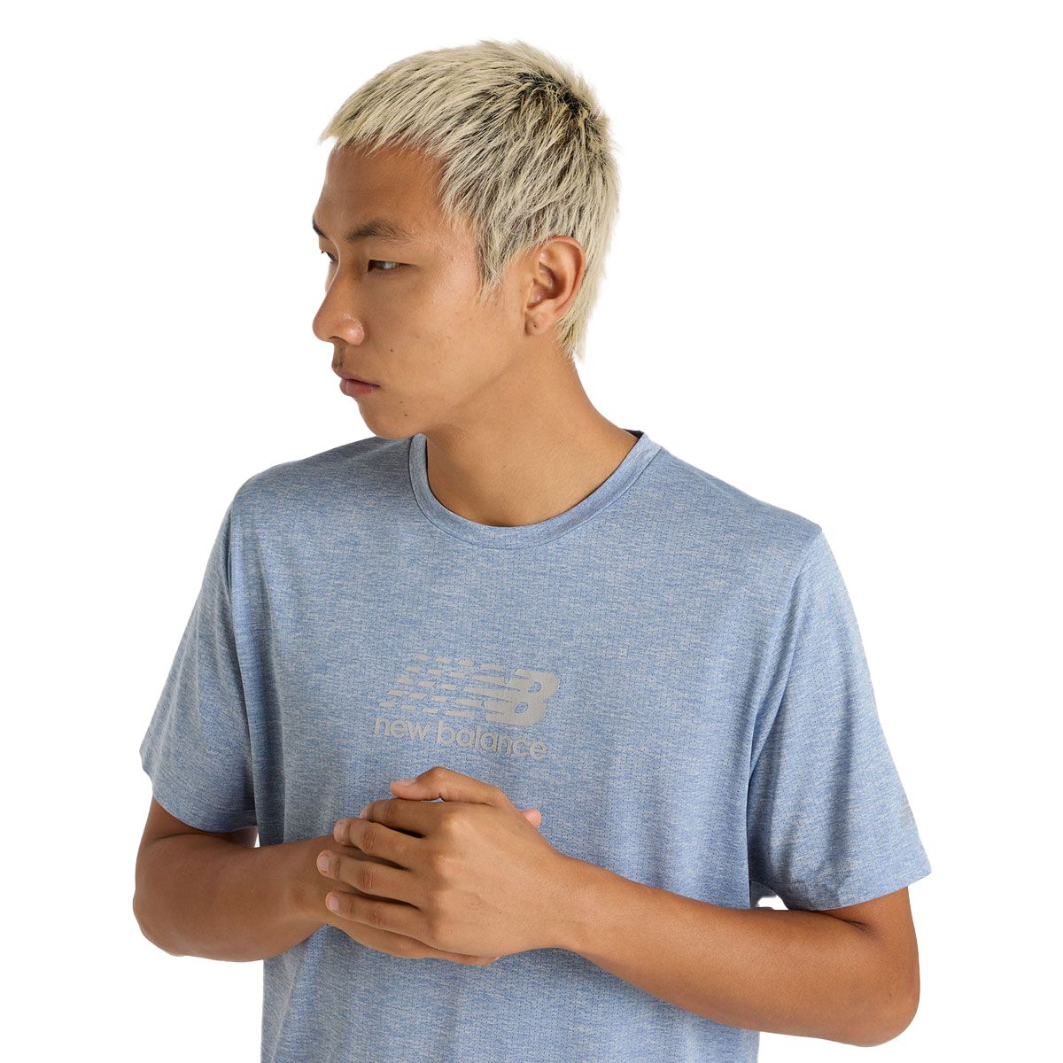 New Balance Mens Athletics Graphic Running Tee