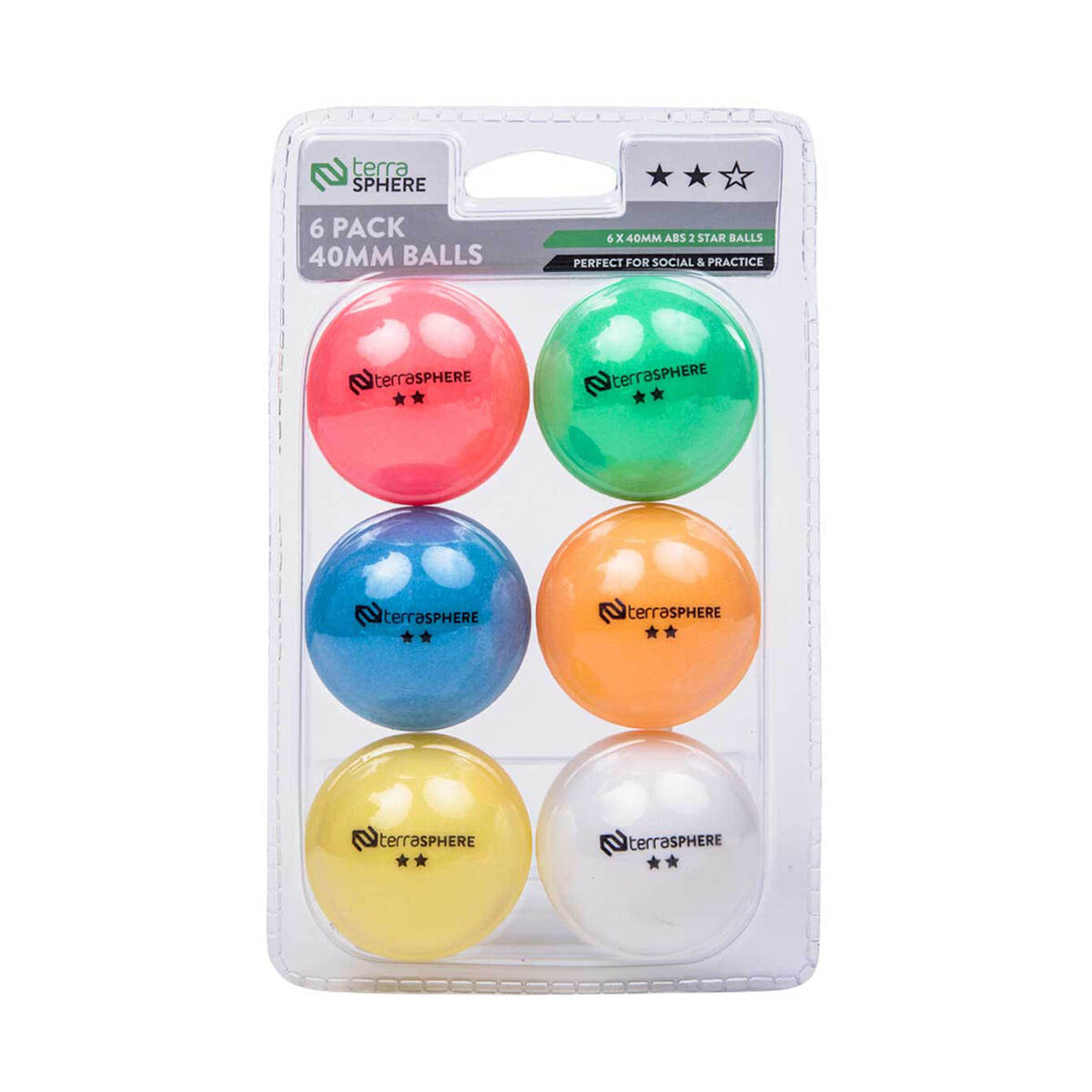 Terrasphere Table Tennis Ball 6 Pack