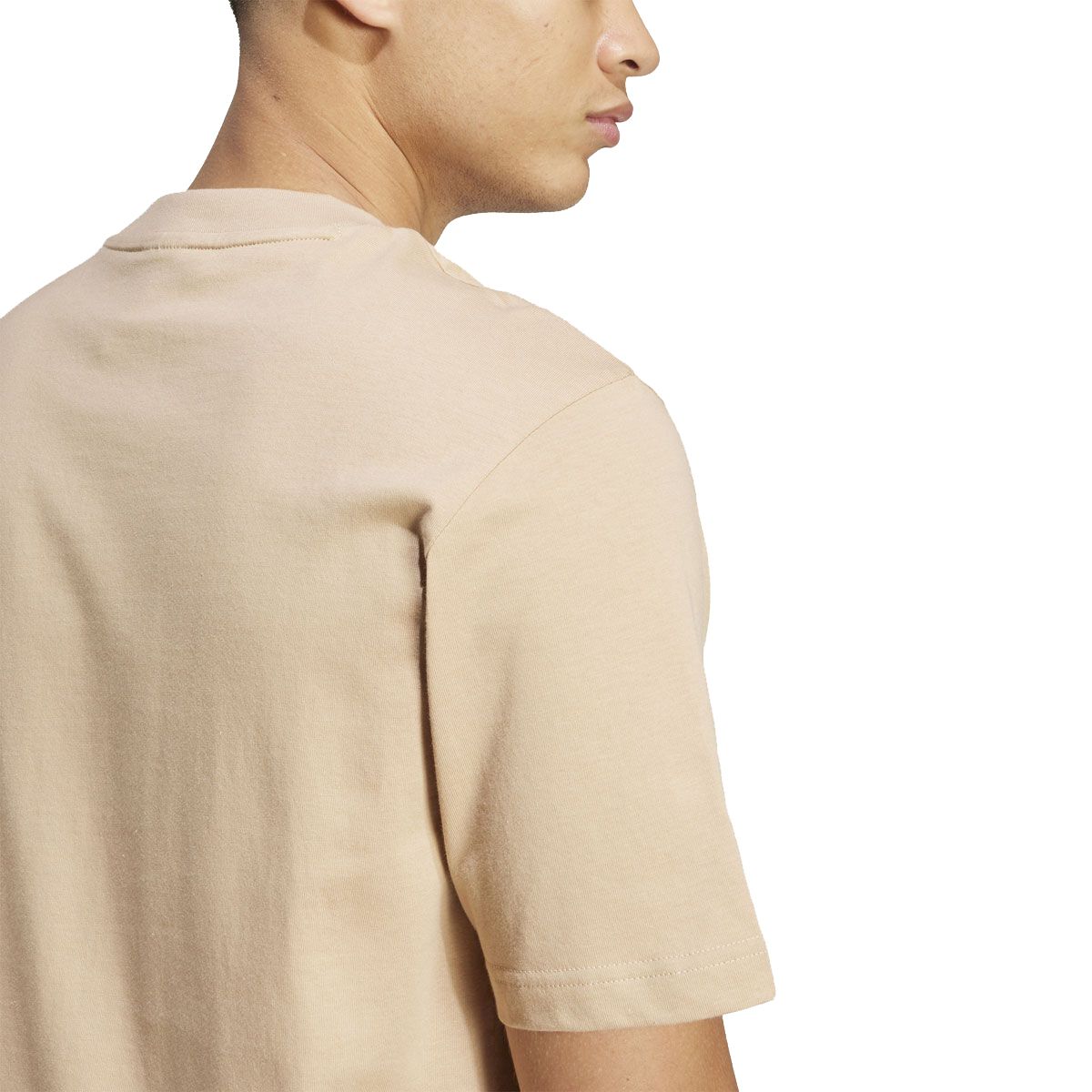 adidas Mens Essentials Small Logo Single Jersey Tee