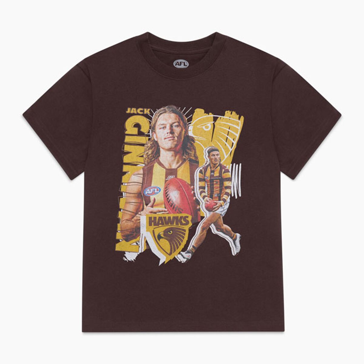 Hawthorn Hawks Kids Ginnivann Tee