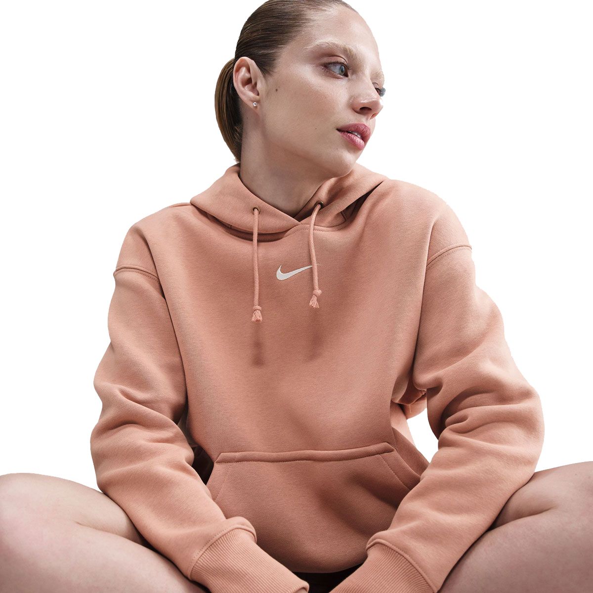 Nike Womens Sportswear Phoenix Fleece Oversized Pullover Hoodie