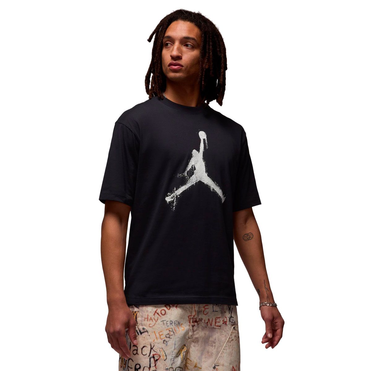 Jordan Mens Brooklyn Short Sleeve Basketball Tee