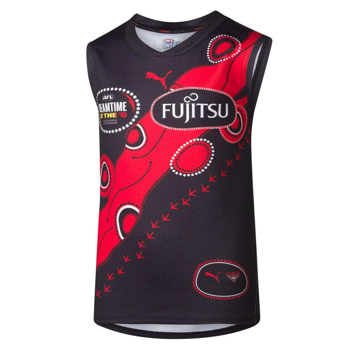 Essendon Bombers Kids 2025 Dreamtime Guernsey