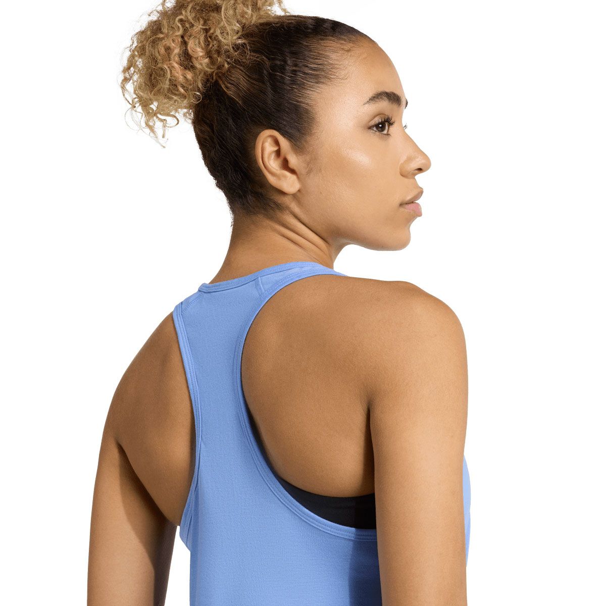 adidas Womens Train Essentials Minimal Branding Racerback Tank