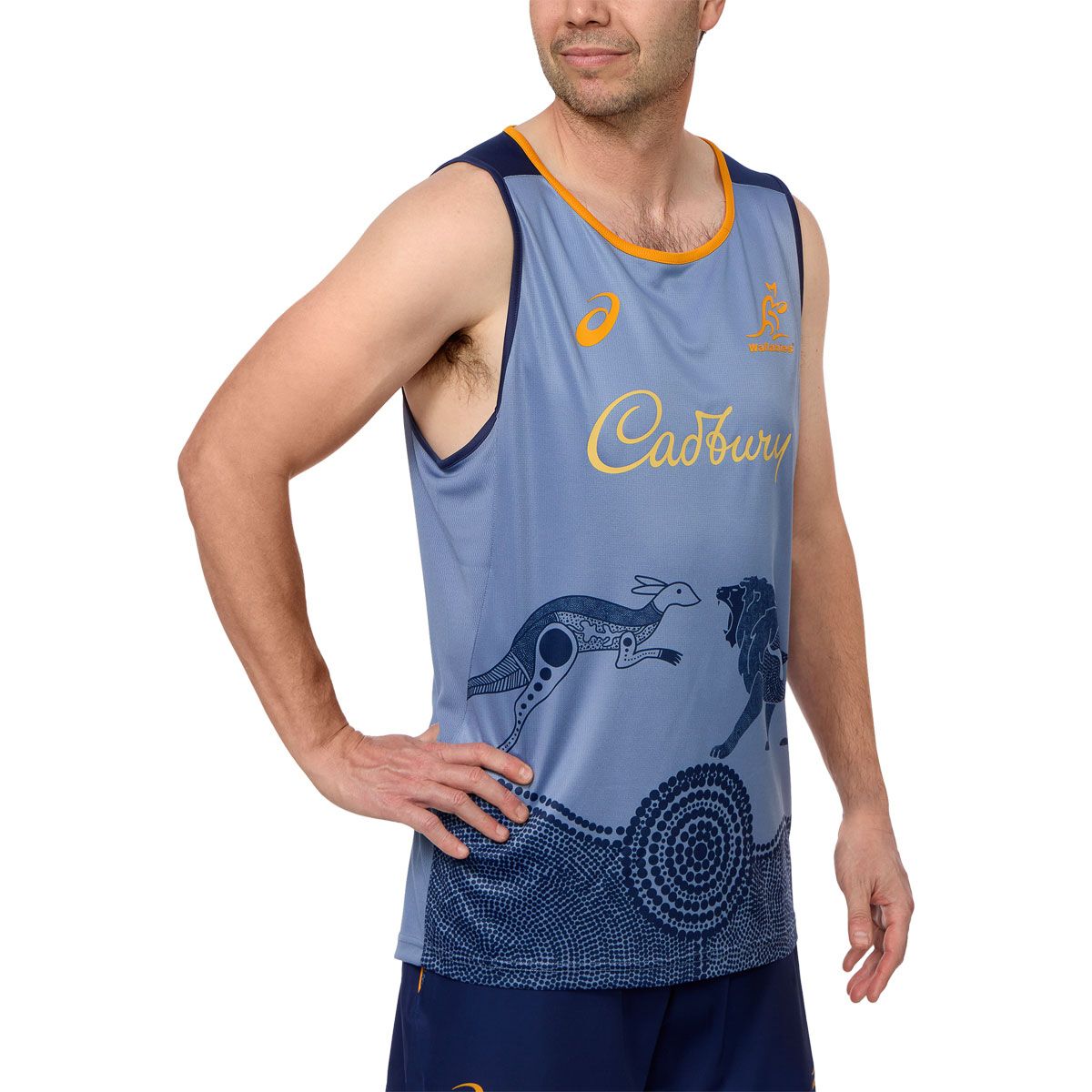 Wallabies Lions Tour Mens 2025 Training Singlet