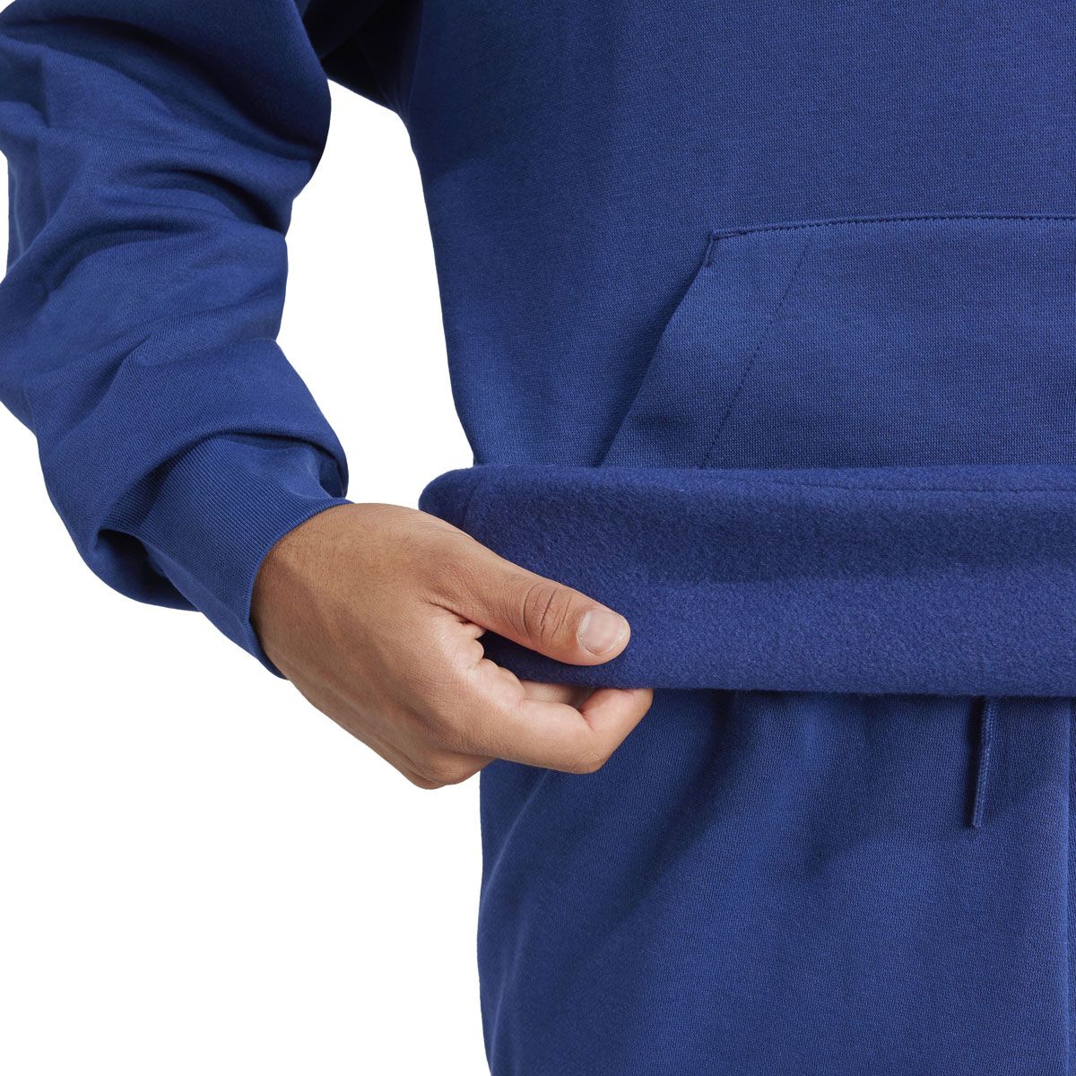 adidas Mens Essentials Feel Cozy Fleece Pullover Hoodie