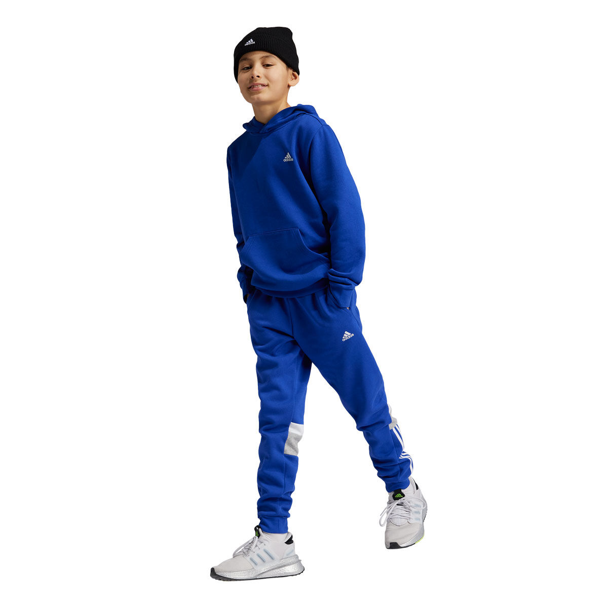 adidas Kids Feel Cozy Pullover Fleece Hoodie