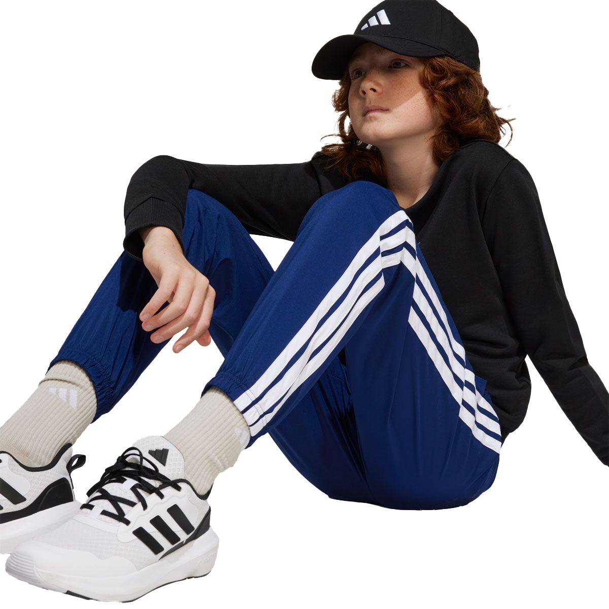Adidas Junior Essentials 3 Stripes Track Pants