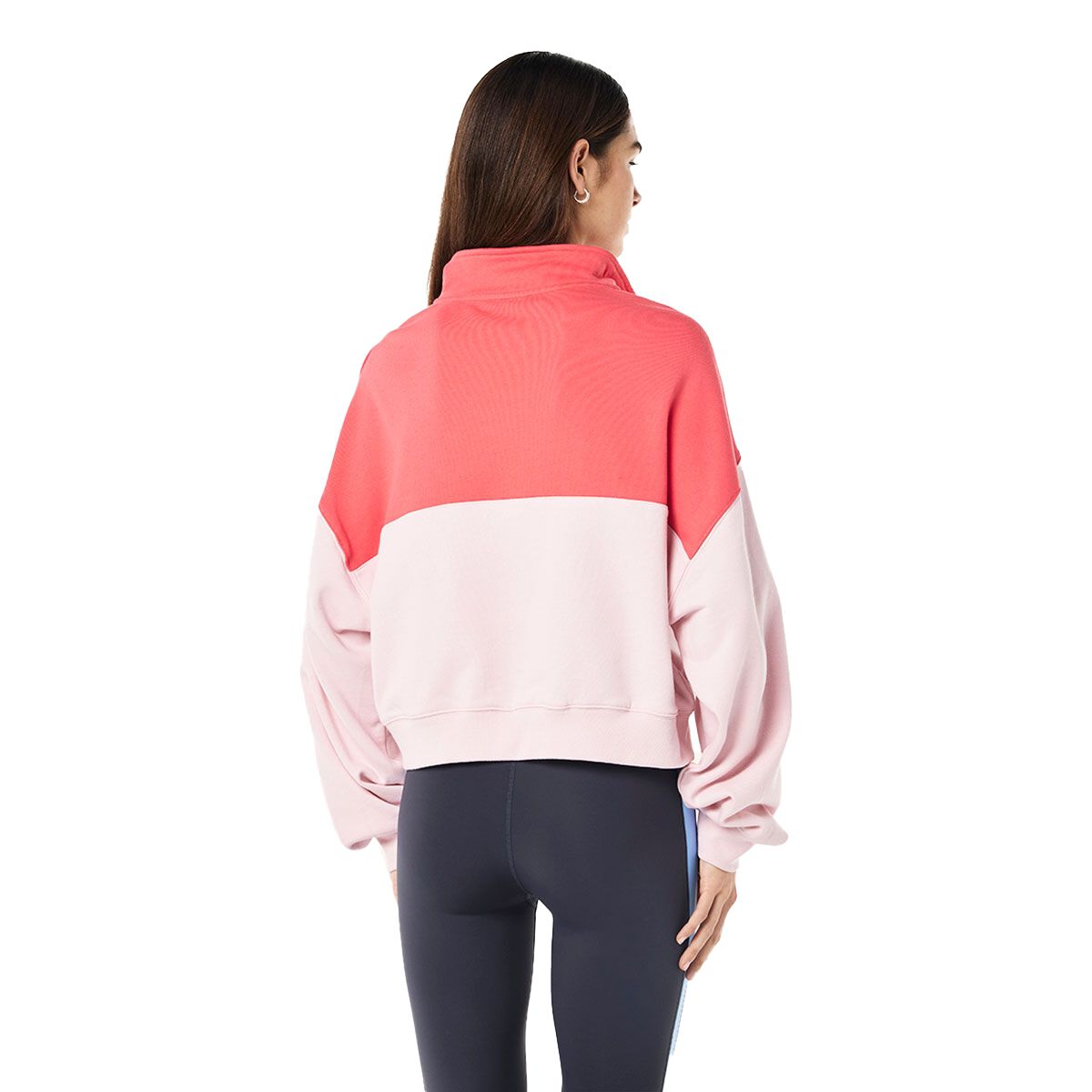 P.E Nation Womens Kayenta Zip Neck Sweatshirt