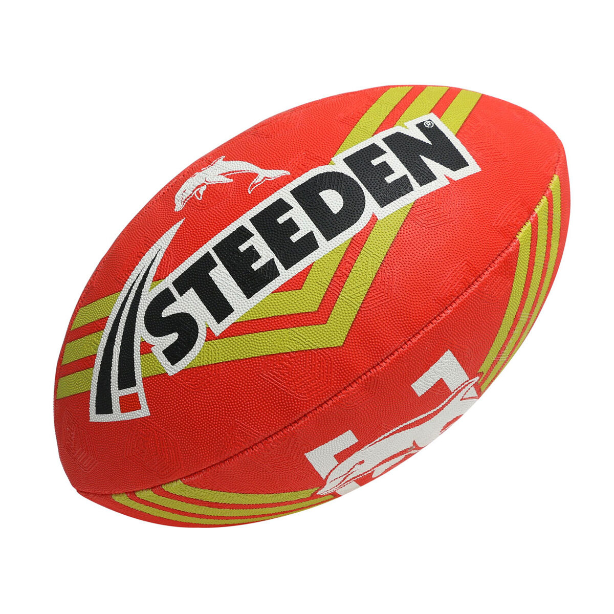 Steeden NRL Dolphins Supporter Ball Size 5