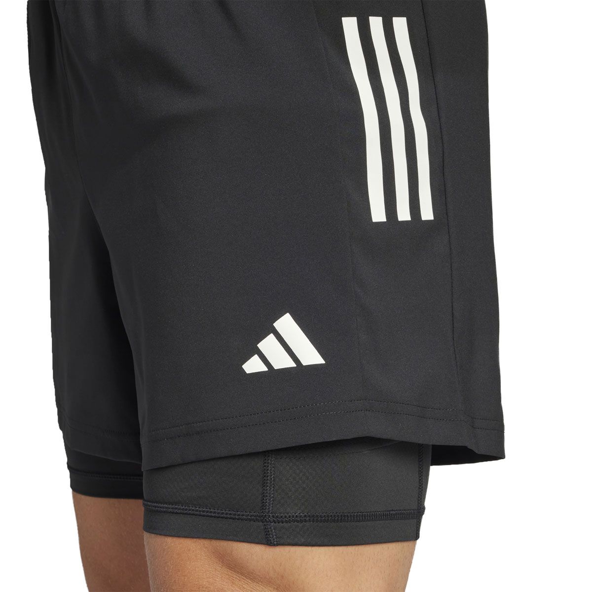 adidas Mens Own The Run 2 in 1 Running Shorts
