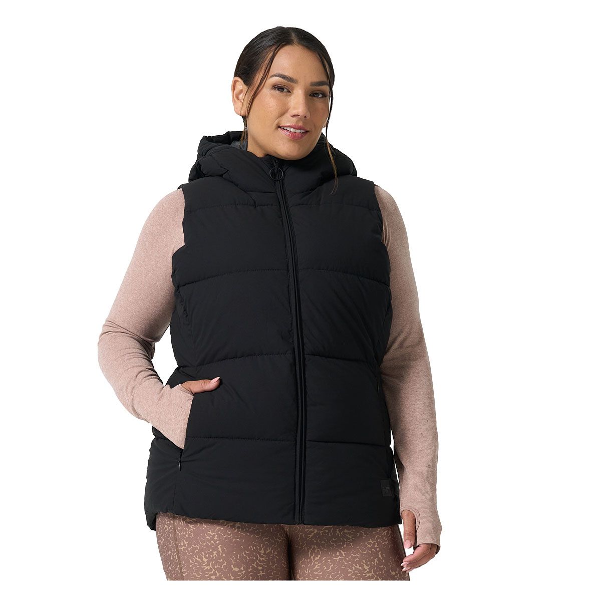 Ell/Voo Womens Leila Puffer Vest