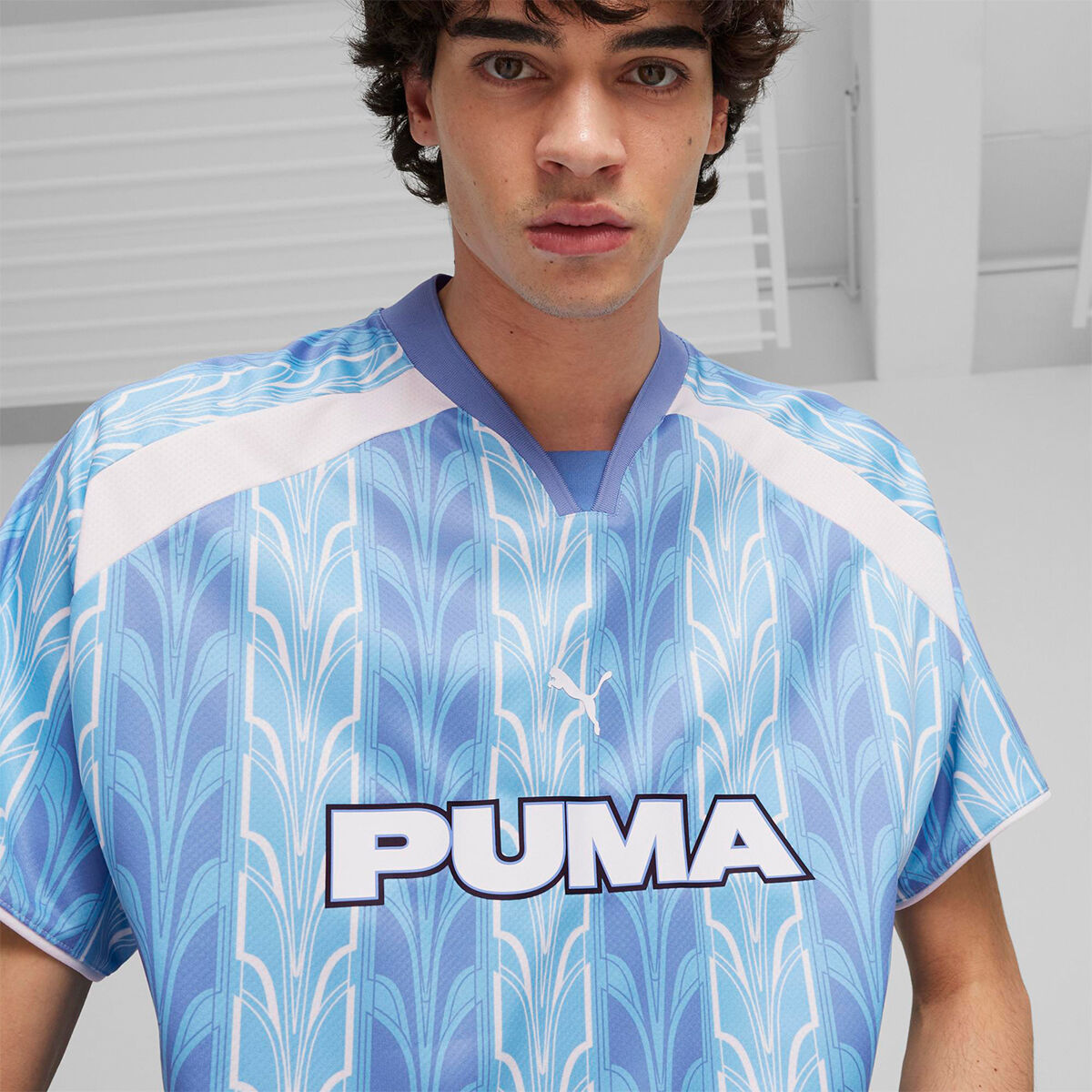 Puma All Over Print Football Jersey