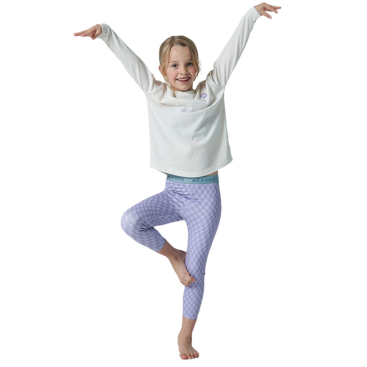 Ell/Voo Kids Vanessa Long Sleeve Tee