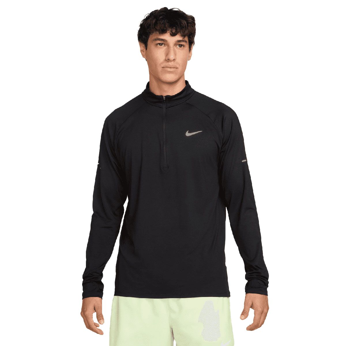 Nike Mens Stride Dri FIT Quarter Zip Running Top