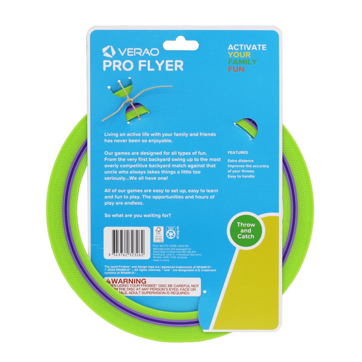 Verao by Frisbee Pro Flyer