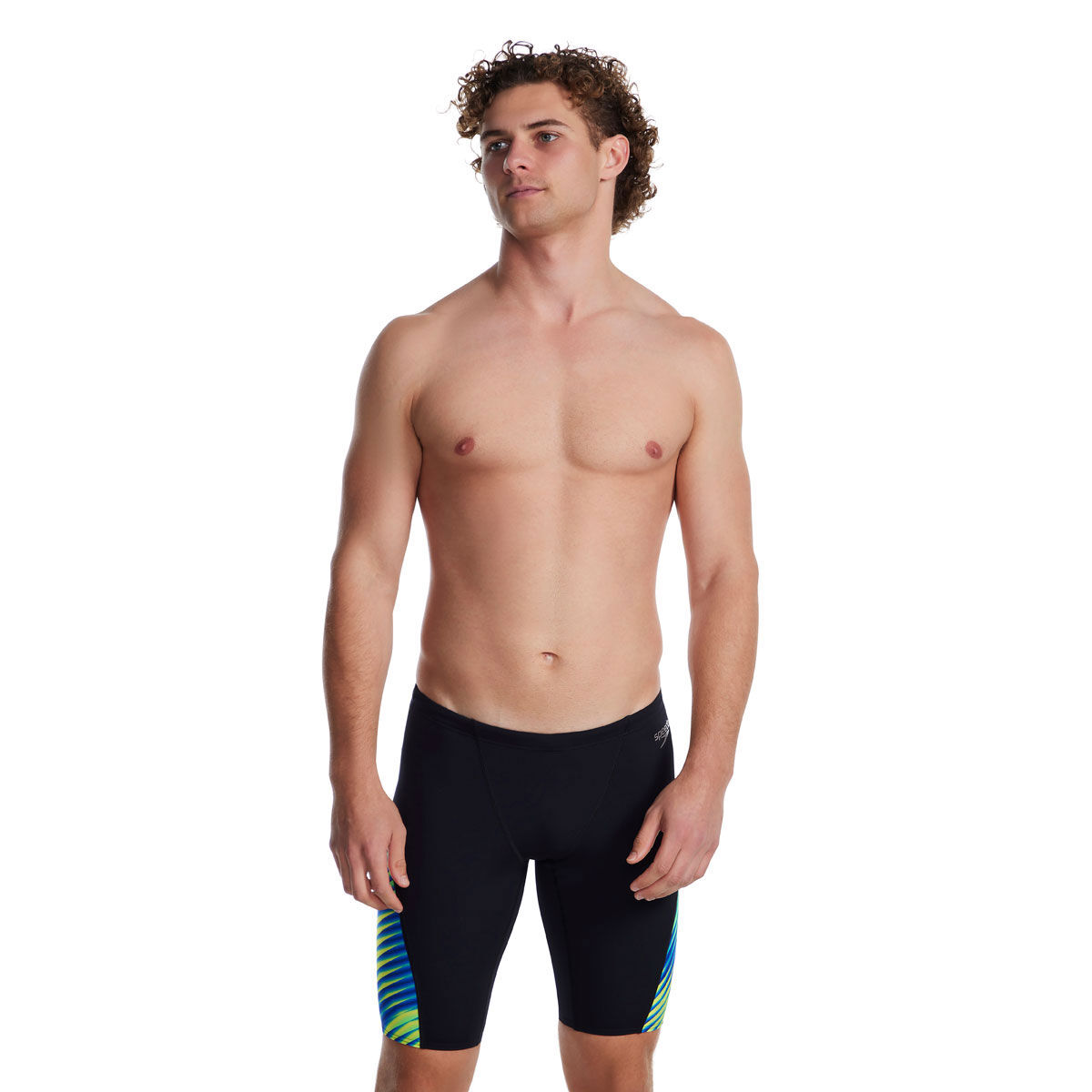 Speedo Mens Allover Digital V-Cut Jammer