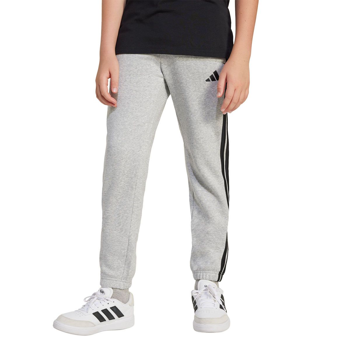 adidas Junior Essentials Fleece 3-Stripes Jogger Track Pants