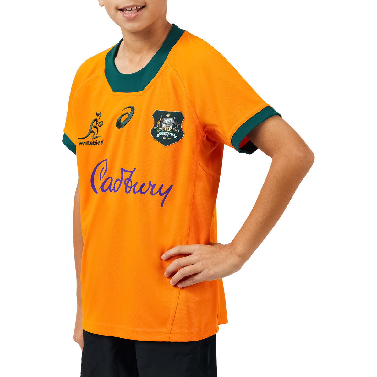 Wallabies 2024 Kids Home Jersey Gold 14