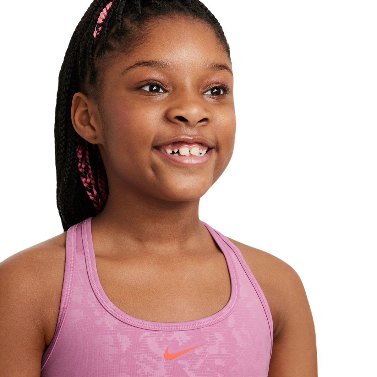 Nike Junior Swoosh Dri-FIT Reversible Printed Bra
