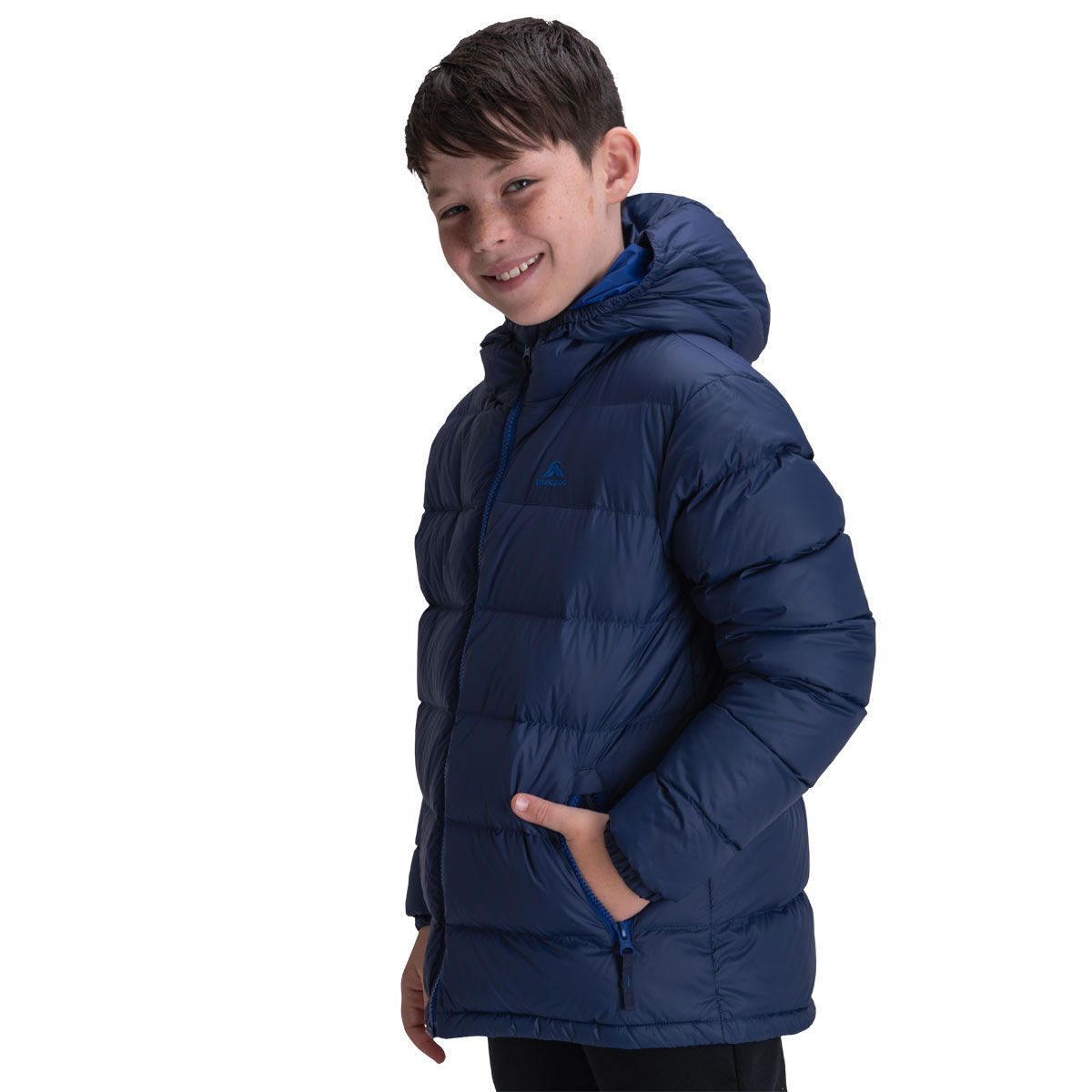 macpac Junior Halo Hooded Down Jacket