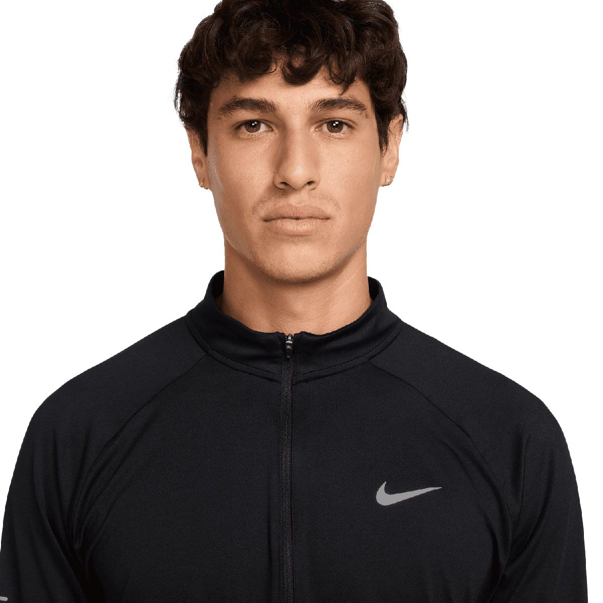 Nike Mens Stride Dri FIT Quarter Zip Running Top
