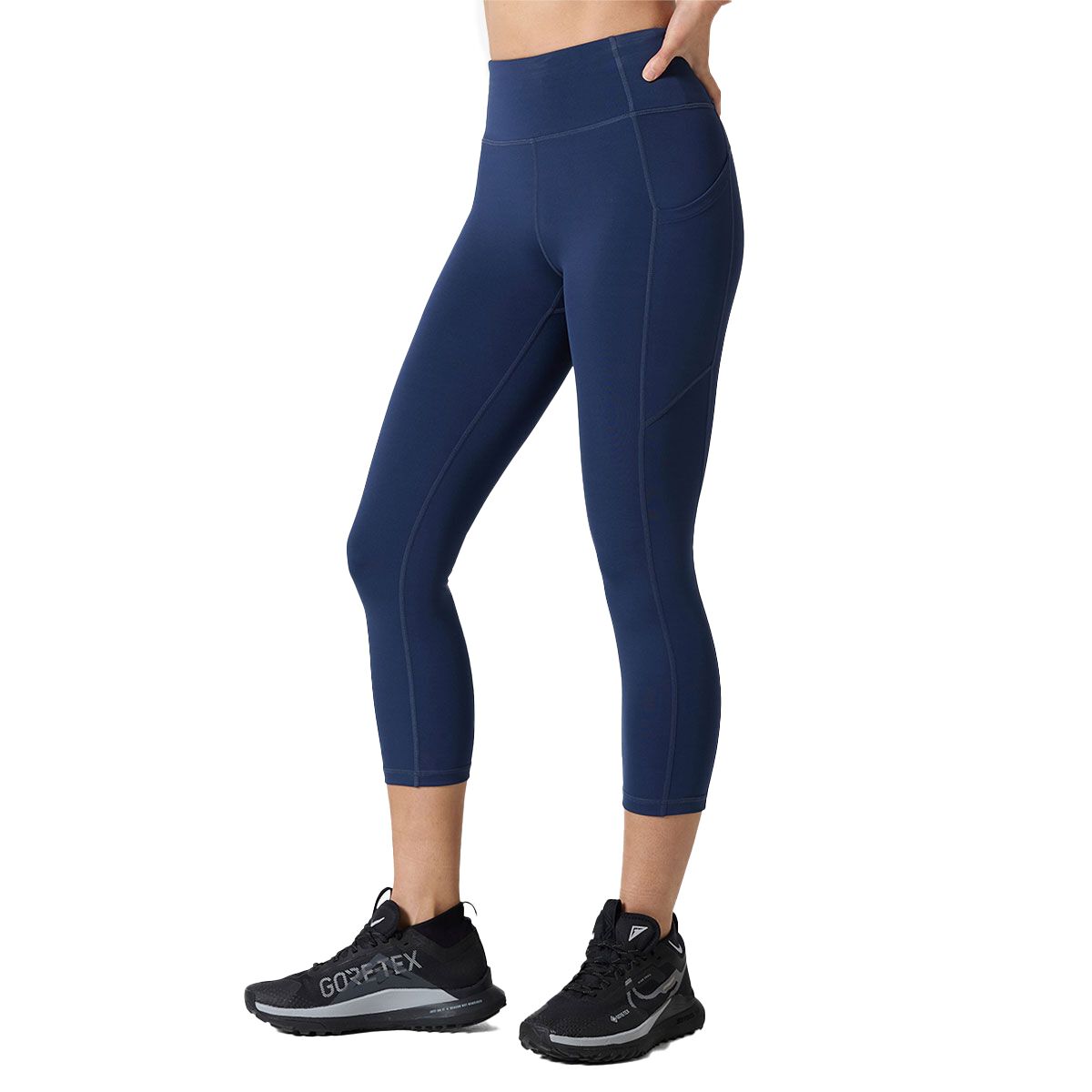 Ell/Voo Womens Essentials 3/4 Pocket Tights