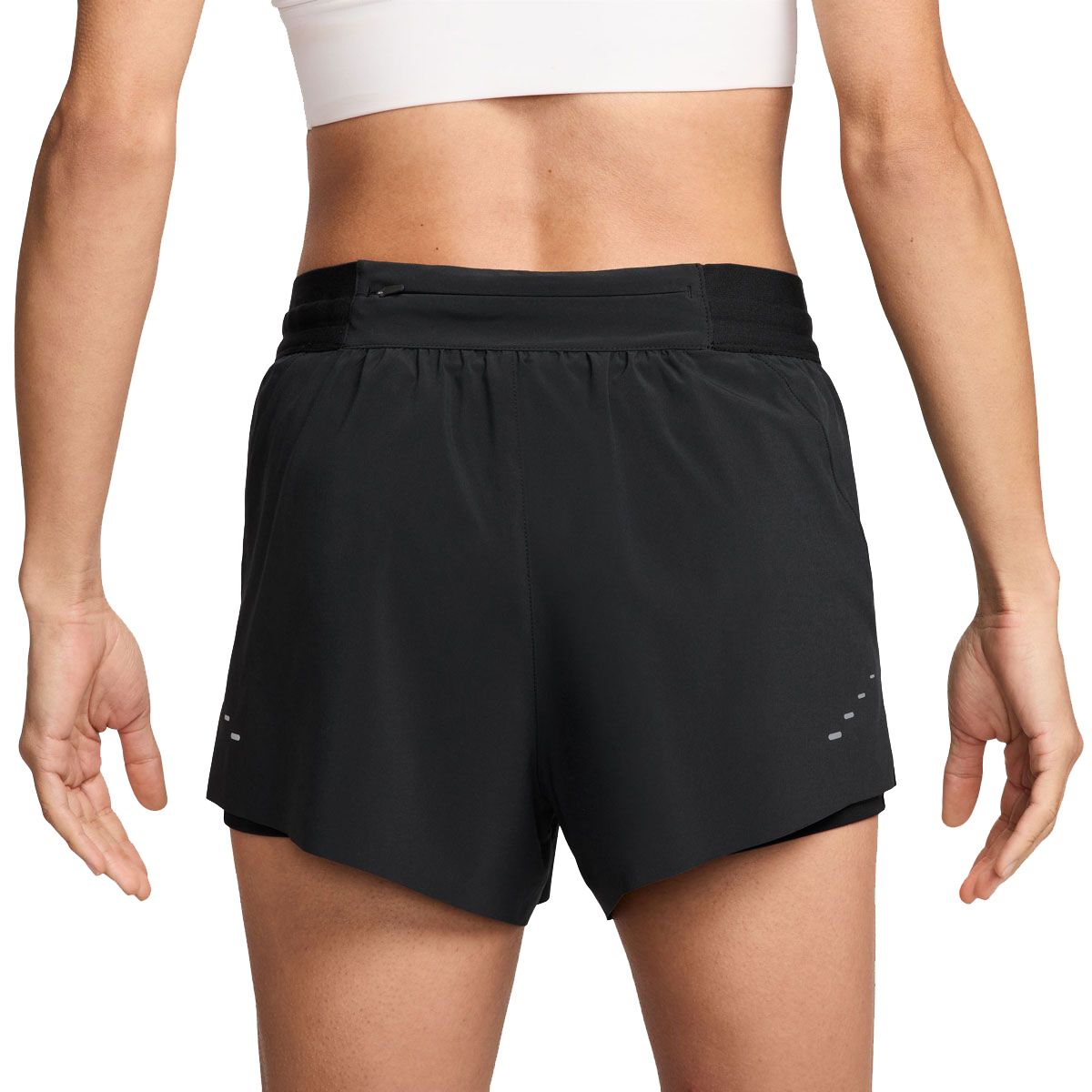 Nike Womens Swift Dri-FIT Mid Rise 2 in 1 Running Shorts