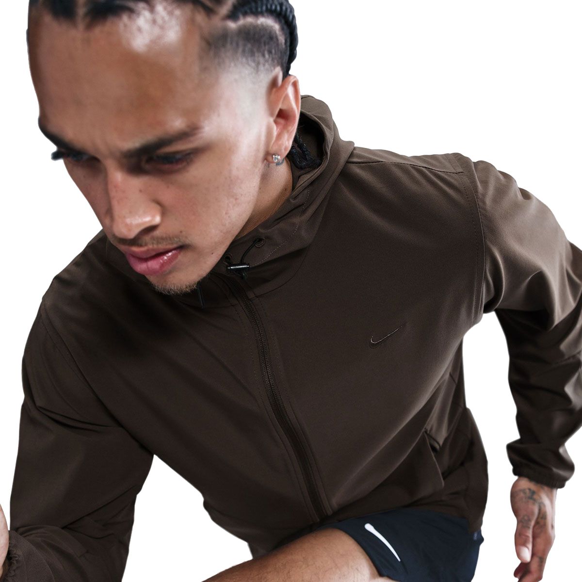 Nike Mens Unlimited Repel Hooded Training Jacket