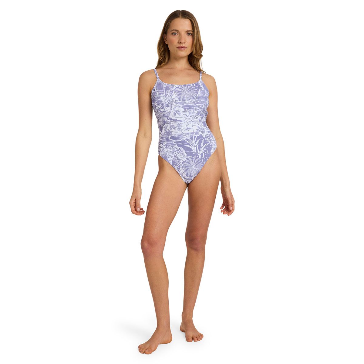 Roxy Womens Mana Scoop Back Mod One Piece Swimsuit