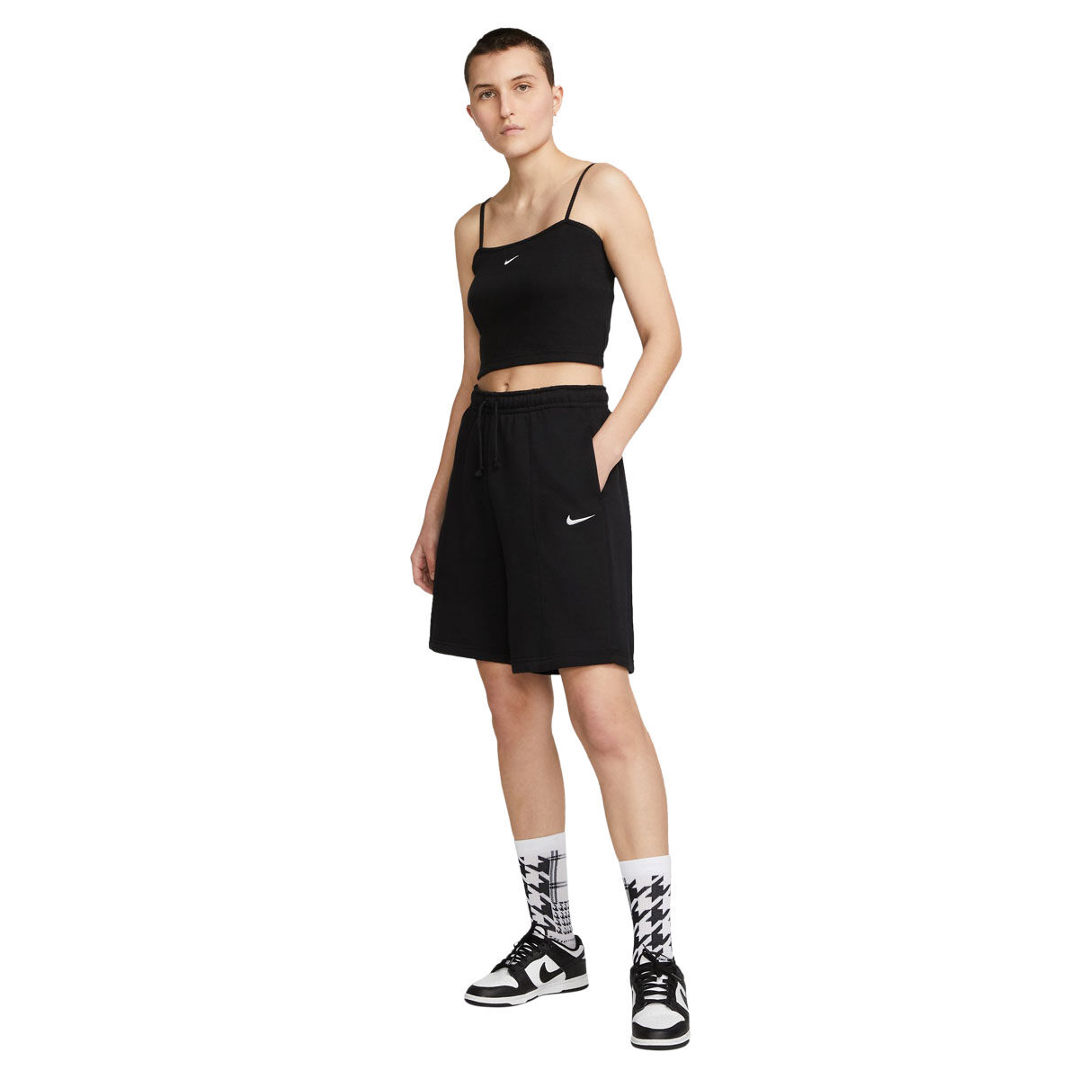 Nike Womens Sportswear Essentials Ribbed Crop Top