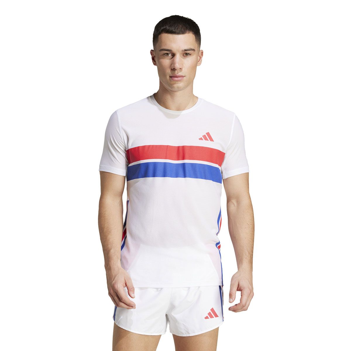 adidas Mens Adizero Retro Running Tee