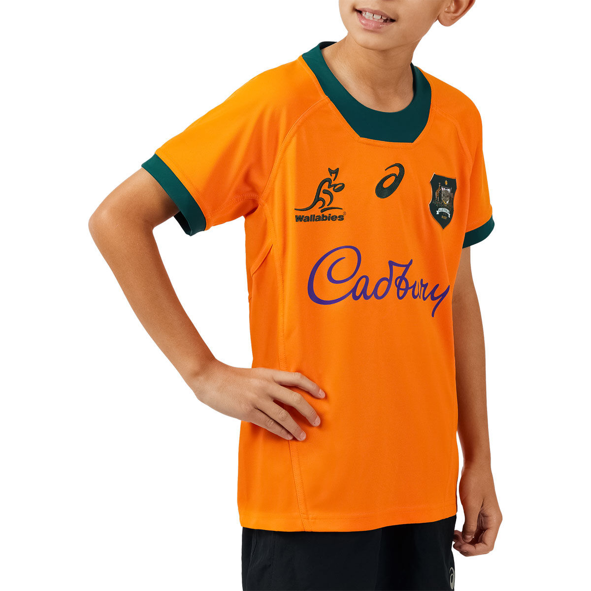 Wallabies 2024 Kids Home Jersey Gold 14