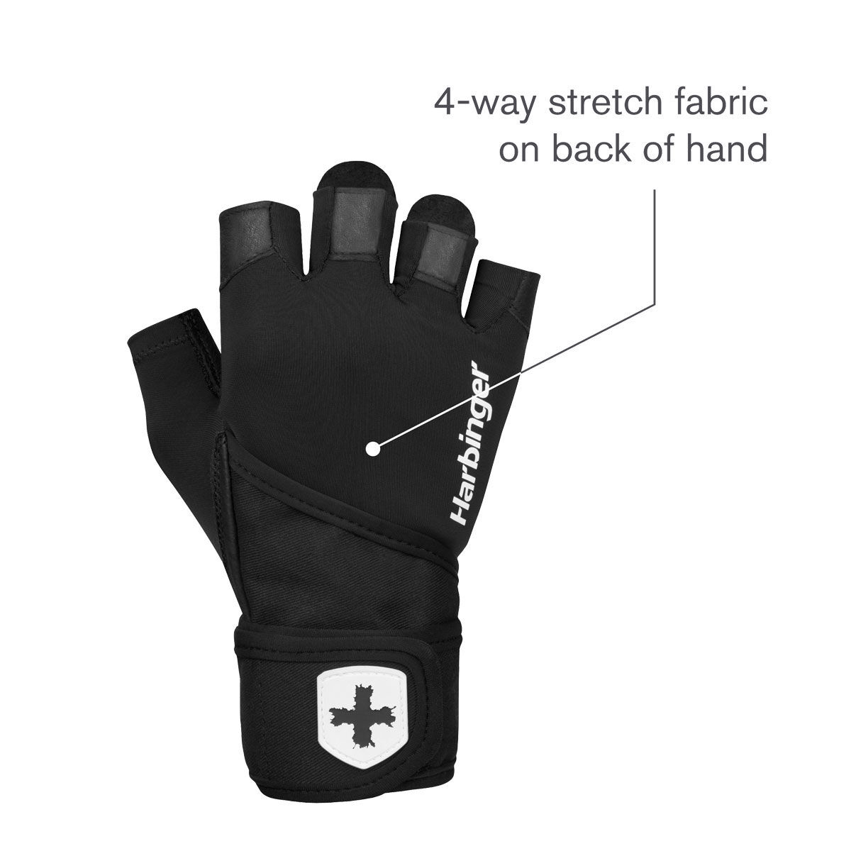Harbinger Womens Pro Wristwrap Gloves
