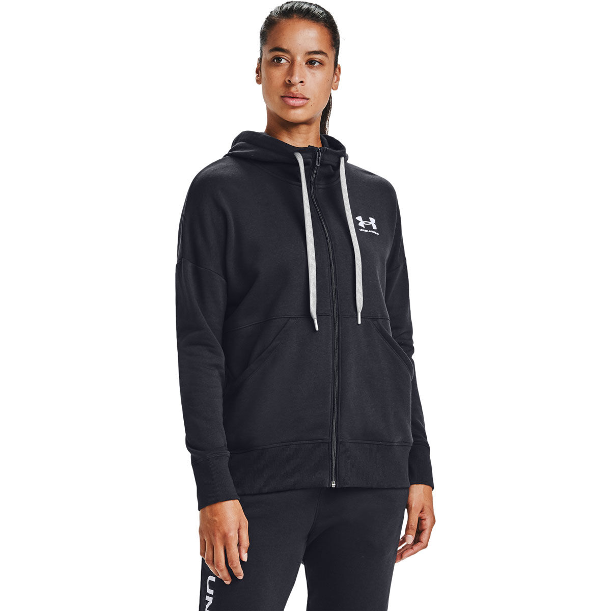 Under Armour Womens Rival Fleece Full Zip Hoodie